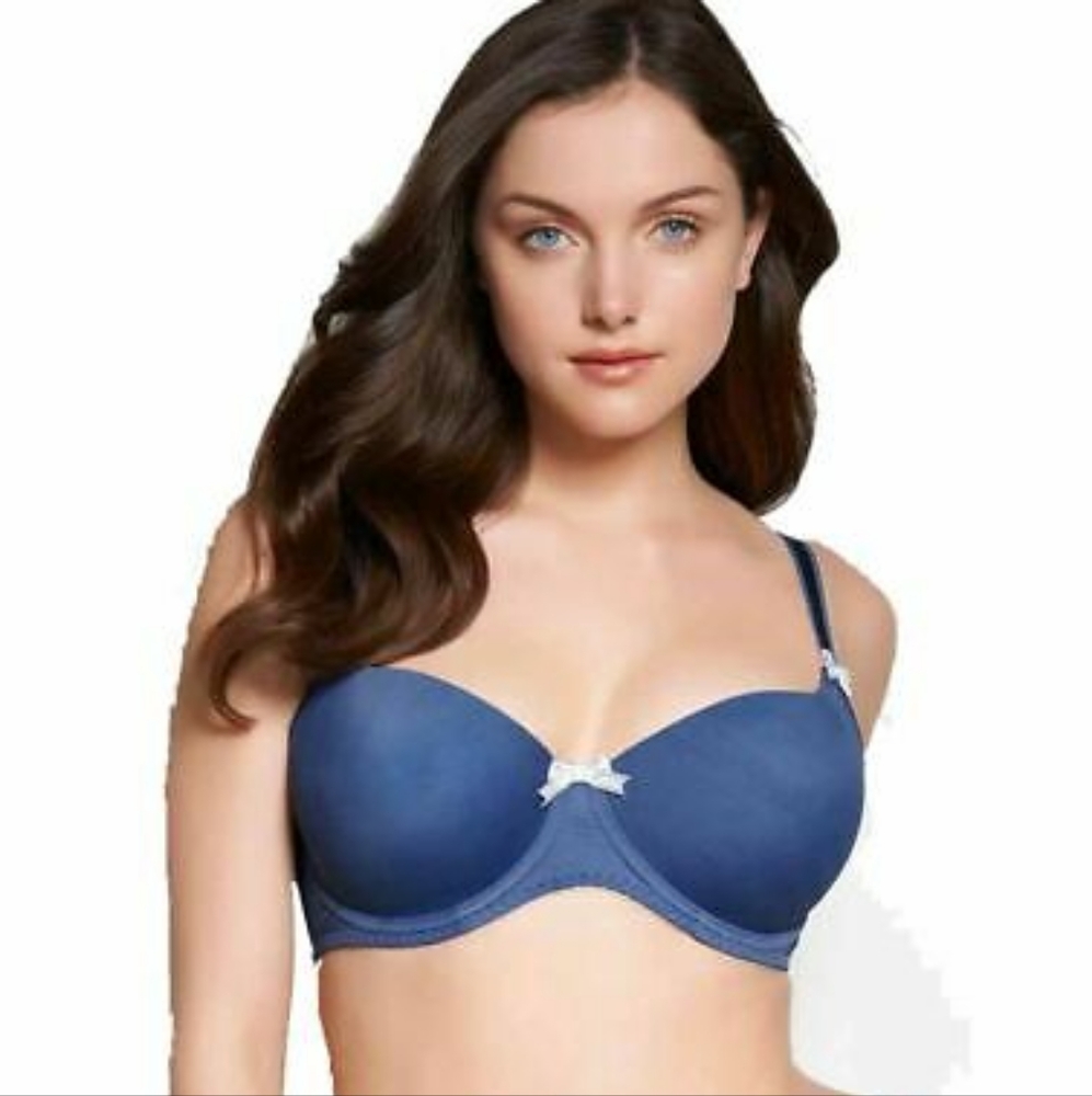 Freya Deco Underwired Moulded Plunge Bra (UK: 32G)